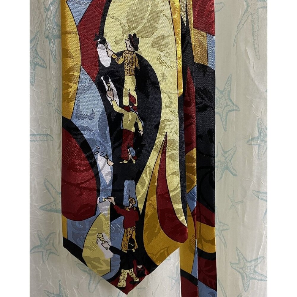 Necktie Renaissance Tie Painters Artist Billboard Graffiti Polyester Pop Art